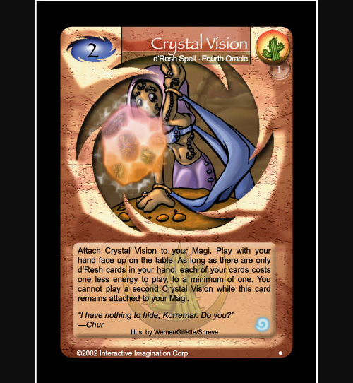 Crystal Vision - Foil